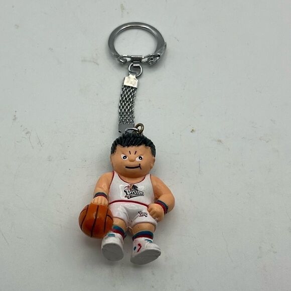 Vintage Detroit Pistons basketball keychain, figuring - Picture 3 of 4
